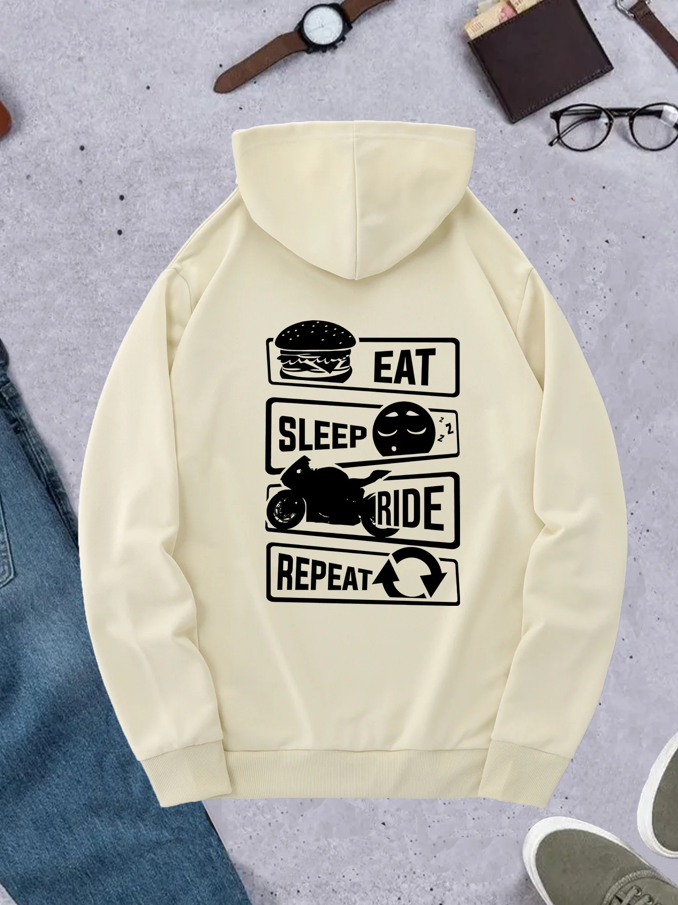 Korean Men Lifestyle - Hoodie Pria dengan Gaya Korea, Motif