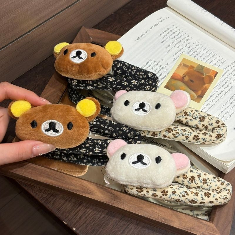 Jepit Rambut Kartun Rilakkuma  - Korean Lifestyle Products ulasan dan harga
