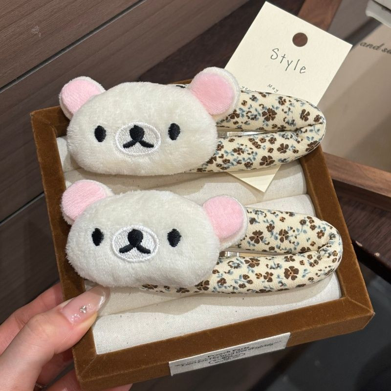 Jepit Rambut Kartun Rilakkuma  - Korean Lifestyle Products ulasan dan harga