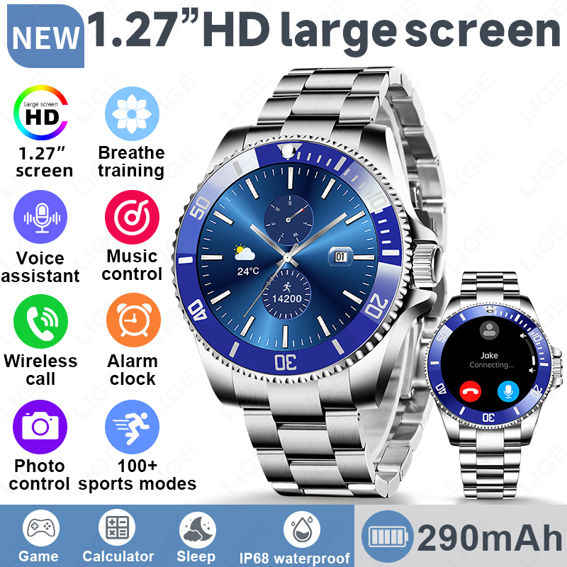 Jam Tangan Pintar Mewah Gaya B - Korean Men Lifestyle ulasan dan harga