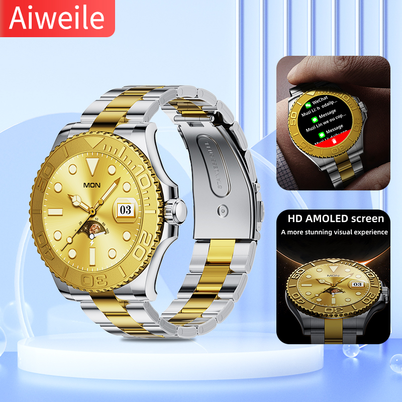 Aiweile AW46 jam tangan pintar - Korean Men Lifestyle ulasan dan harga