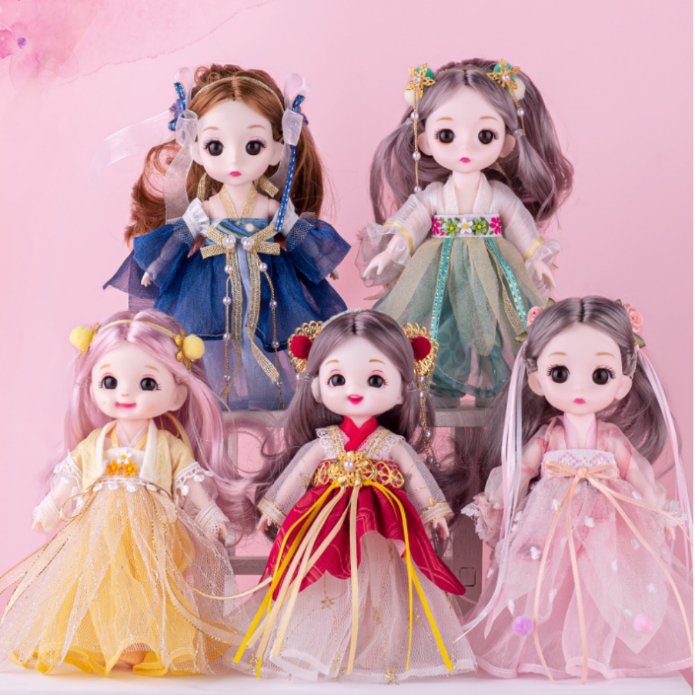 Gaun Boneka 17CM Pakaian Bonek - Korean Beauty Lifestyle ulasan dan harga
