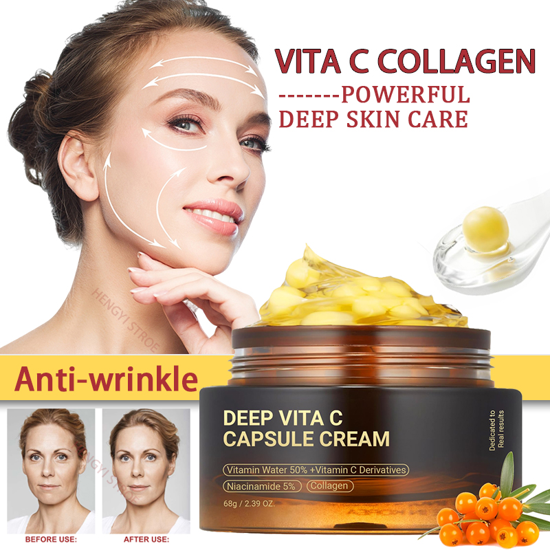 Krim kolagen kapsul Vita C Ant - Korean Lifestyle Products ulasan dan harga